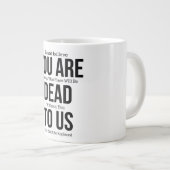 Funny mugs voor collega's grote koffiekop (Voorkant rechts)