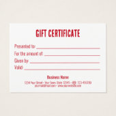 Funny Mugshot Bad Santa's Dog-kerstkaartje Visitekaartje (Achterkant)