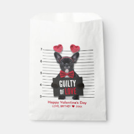 Funny Mugshot Guilty Love Dog Valentijnsdag Bedankzakje