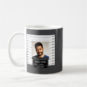Funny Mugshot Ster  Koffiemok (Links)