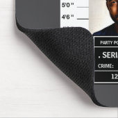 Funny Mugshot Ster Muismat (Hoek)