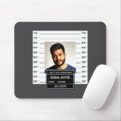 Funny Mugshot Ster Muismat (Met muis)