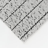 Funny Mugshot Wanted Custom Name & Text Fleece Deken (Hoek)