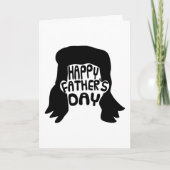 Funny Mullet Happy Father's Day Kaart (Voorkant)