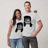 Funny Mullet Happy Vaderdag T-shirt (Unisex)