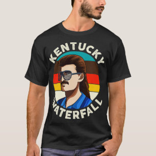 Funny Mullet Kentucky Waterfall Redneck Mullet T-shirt