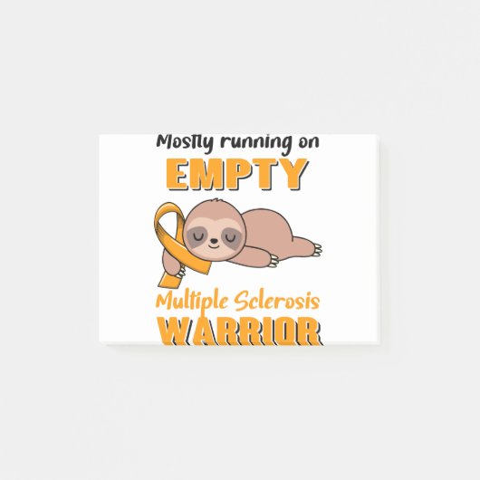 Funny Multiple Sclerosis Awareness Gifts Post-it® Notes (Voorkant)