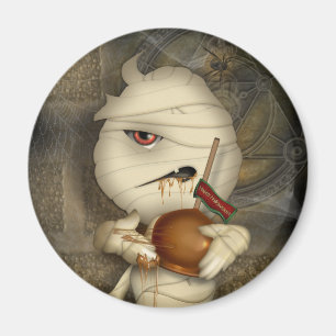 Funny Mummy Halloween Costume Magneet