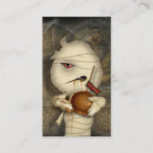 Funny Mummy Halloween Costume Visitekaartje (Voorkant)