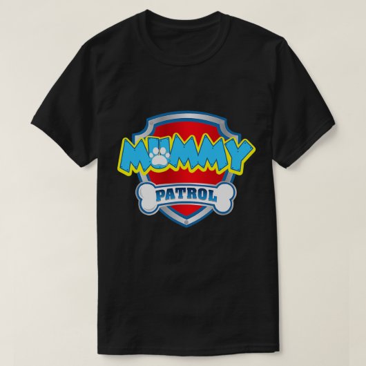 Funny Mummy Patrol - Dog Mam, pap voor mannen T- T-shirt (Design voorkant)
