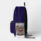 Funny Mummy Sticker Bedrukte Rugzak (Rechts)