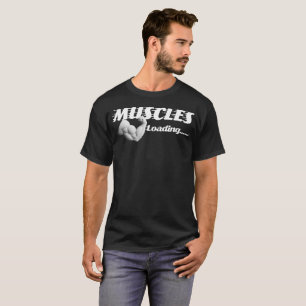 Funny Muscles  Bodybuilder & Gym Heren T-Shirt 