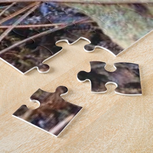 Funny Mushroom Butt Jigzaag Puzzle Legpuzzel (Zijkant)