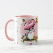 Funny Mushroom Cartoon Mok (Links)
