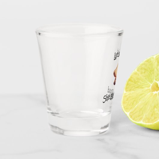 Funny Mushroom Shot glass Shot Glas (Links)