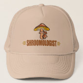 Funny Mushroom Trucker Pet (Voorkant)