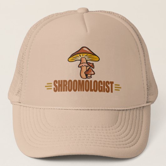 Funny Mushroom Trucker Pet (Voorkant)