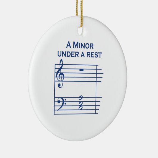 Funny Music A Minor Keramisch Ornament (Rechts)