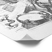 Funny  Music Instrument Orchestra Musician Poster (Hoek)