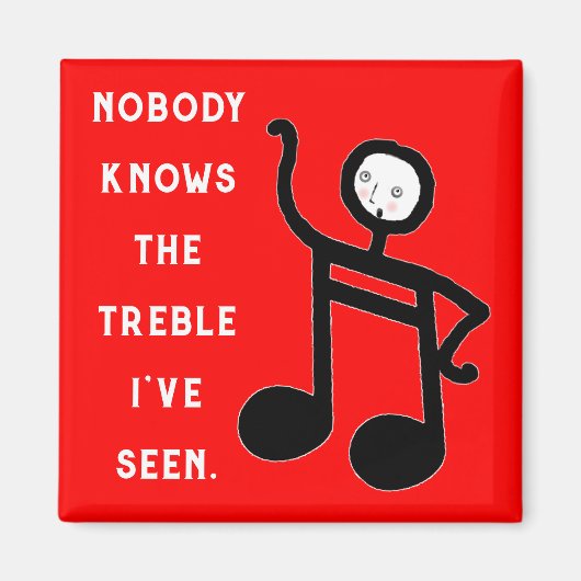 Funny Music Magneet (Voorkant)