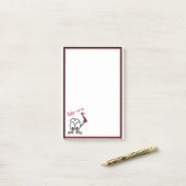 Funny Music Note Musician Lg Post (Op bureau)