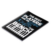 Funny Musician Keyboard Piano Player Notitieboek (Linkerzijde)