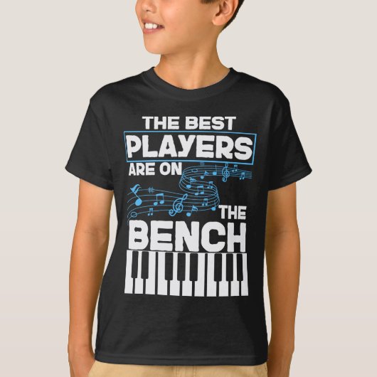 Funny Musician Keyboard Piano Player T-shirt (Voorkant)