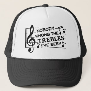 Funny Musicians Treble Joke Pun   Muziekleraren Trucker Pet