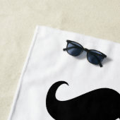 Funny Mustache #28 Strandlaken (In situ)