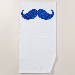 Funny Mustache #59 Strandlaken