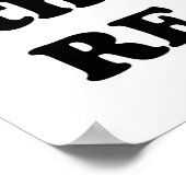 Funny Mustache 70th Birthday Poster (Hoek)