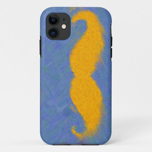 Funny Mustache Abstract schilderen 4 Case-Mate iPhone Case (Achterkant)