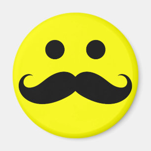 Funny Mustache Face Magnets Magneet