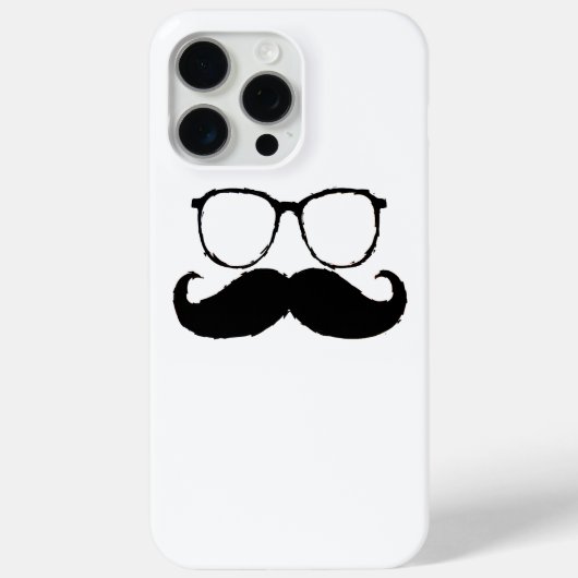 Funny Mustache Glasses 3 Case-Mate iPhone Case (Achterkant)