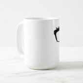 Funny Mustache Mok (Voorkant links)