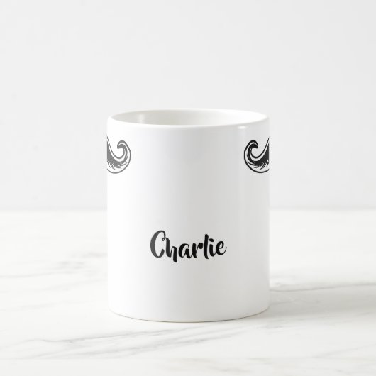 Funny Mustache, mokken op maat (Center)