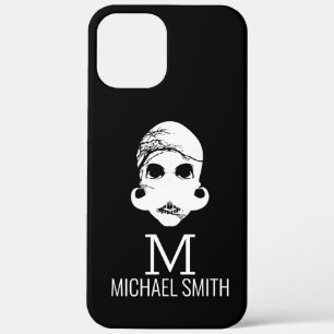 Funny Mustache Monogram #2 Case-Mate iPhone Case