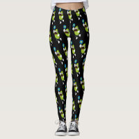 Funny Mustache Pickle die Pickleball Black speelt