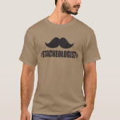 Funny Mustache T-shirt (Voorkant)