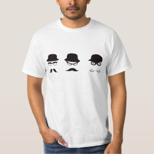 Funny mustaches t-shirt