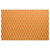 Funny Mustard en Ketchup Food Pattern Stof (Fat Quarter)