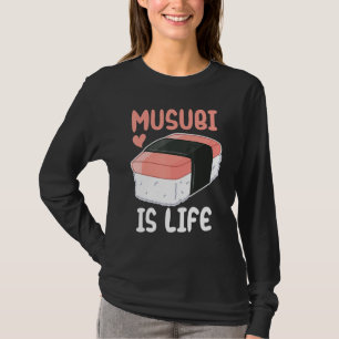 Funny Musubi is de levensader van Hawaiian Sushi T-shirt