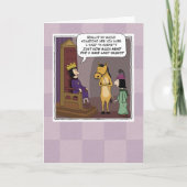 Funny My Kingdom for a Horse Birthday Kaart (Voorkant)