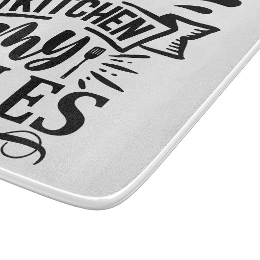 Funny My Kitchen, mijn regels Snijplank (Hoek)