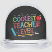 Funny My Students Have A Super Awesome Teacher Sneeuwbol (Achterkant)