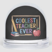 Funny My Students Have A Super Awesome Teacher Sneeuwbol (Achterkant)