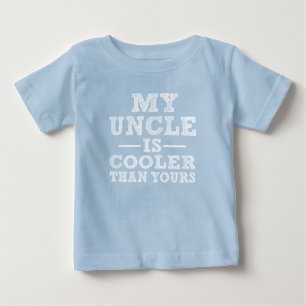 Funny My Uncle is Cooler dan het shirt van je baby