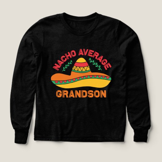 Funny nach overage Grandson word art  (Voorkant)