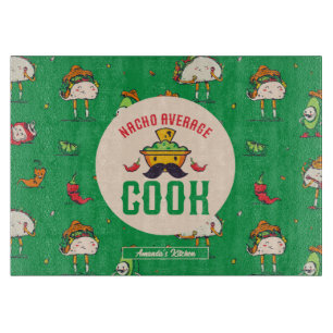 Funny Nacho Gemiddelde Cook Mexico Cinco de Mayo Snijplank