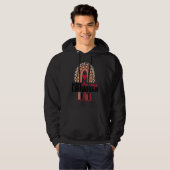 Funny Nacho Gemiddelde Librarische Humor Cool Sarc Hoodie (Voorkant volledig)